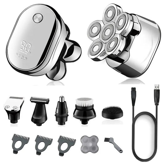 Electric Head Shaver 6 in 1