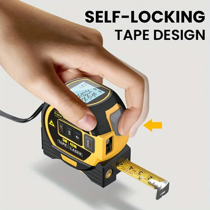 Laser Tape Measure 3 in 1